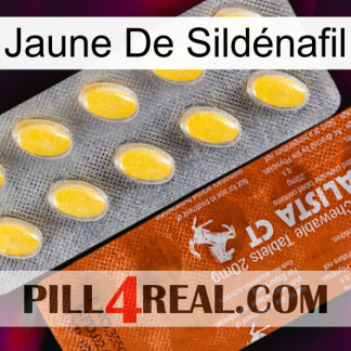 Jaune De Sildénafil 42